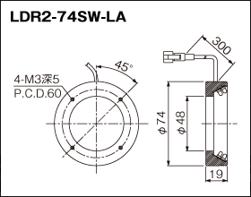 LDR2-74SW-LA｜CCS：シーシーエス株式会社