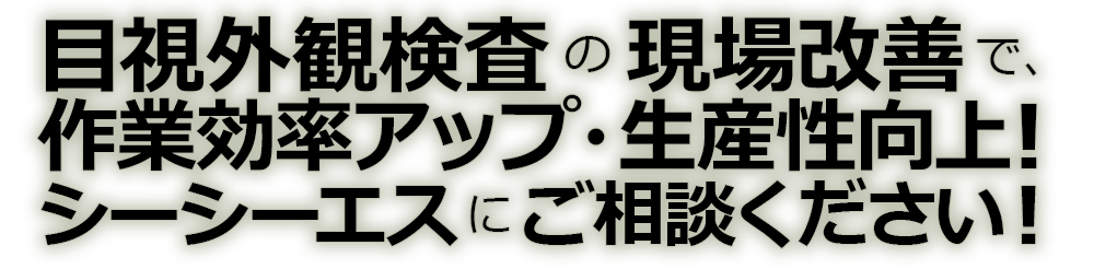 目視外観検査の現場改善で 作業効率アップ 生産性向上 シーシーエスにご相談ください Ccs シーシーエス株式会社 画像処理用led照明 のリーディングカンパニー